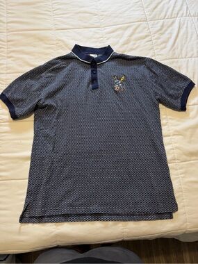Vintage Warner Brothers Studio Polo Shirt Bugs Bunny Golf Embroidered